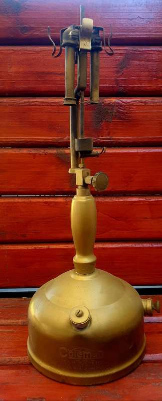 3/49 COLEMAN USA TABLE LANTERN DOUBLE MANTLE X159 MODEL