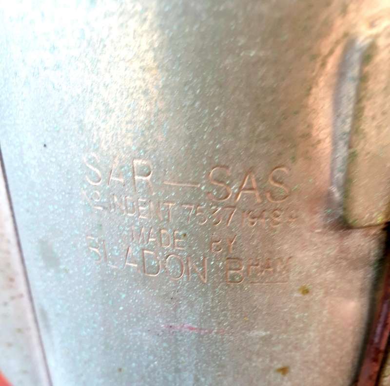 1948/49 SAR-SAS RAILWAY LANTERN WHITE LIGHT ONLY