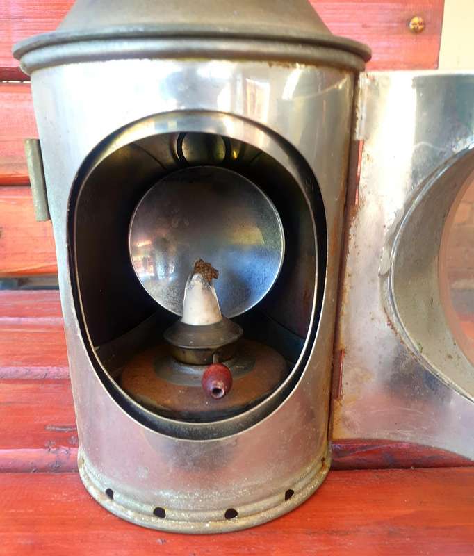 1948/49 SAR-SAS RAILWAY LANTERN WHITE LIGHT ONLY