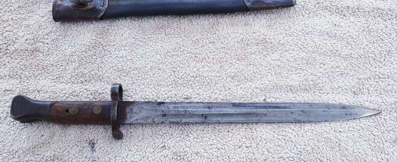 BOER WAR 1898 BRITISH PATTERN P1888 BAYONET