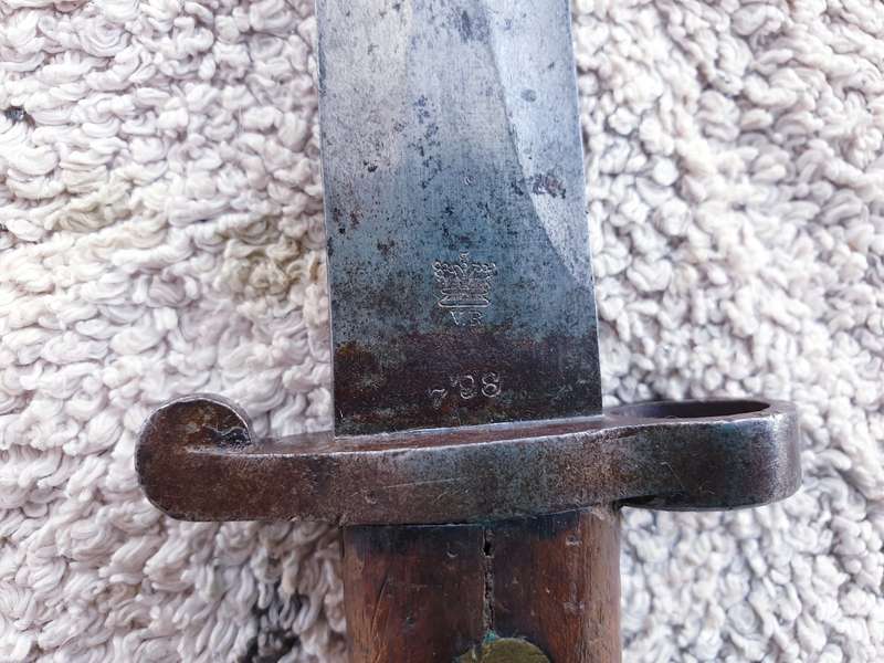 BOER WAR 1898 BRITISH PATTERN P1888 BAYONET