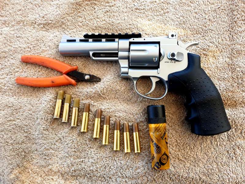COLY PYTHON TYPE METAL CO2 REVOLVER 4.5 MM BB