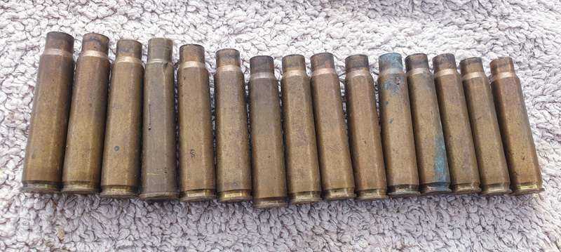 ORIGINAL 1929 AND WW2 ARGENTINIAN MAUSER BRASS