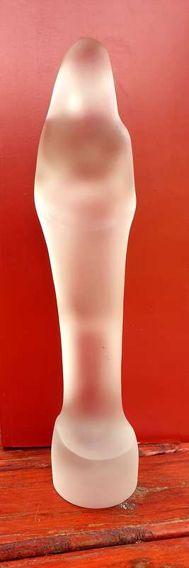 Royal Leerdam Madonna & Child Stef Uiterwaal Statue, 15 inch,375 mm, Catholic Icon, Art Deco, Mothe