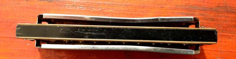 VINTAGE HOHNER ECHO SUPER VAMPER HARMONICA C KEY