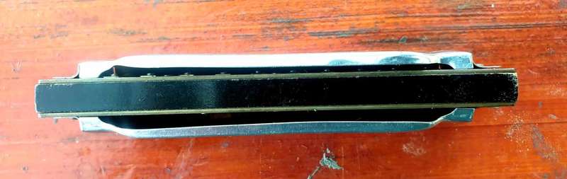 VINTAGE HOHNER BLUES HARP HARMONICA A KEY
