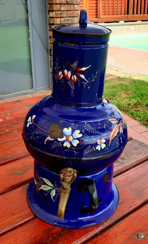 ANTIQUE RAISED ENAMEL KONFOOR
