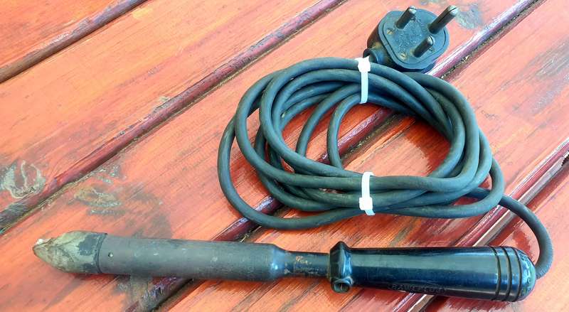 VINTAGE HEAVY DUTY RAWLPLUG SOLDERING IRON