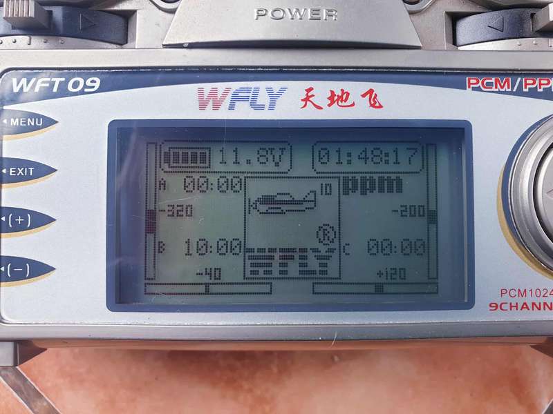 WFLY WFT09 UNIVERSAL RC REMOTE 9 CHANNEL