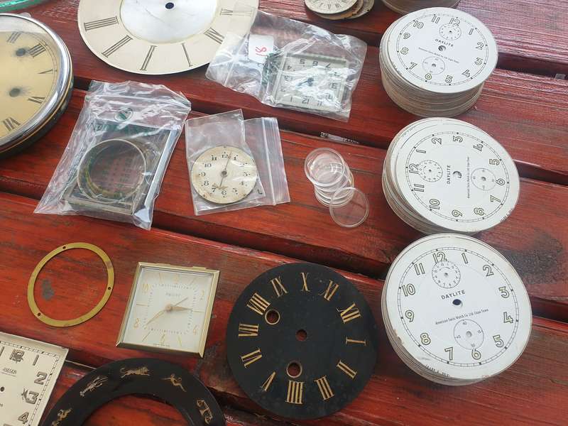 VINTAGE CLOCK SPARES LOT