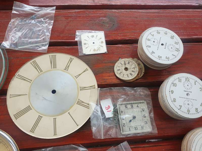VINTAGE CLOCK SPARES LOT