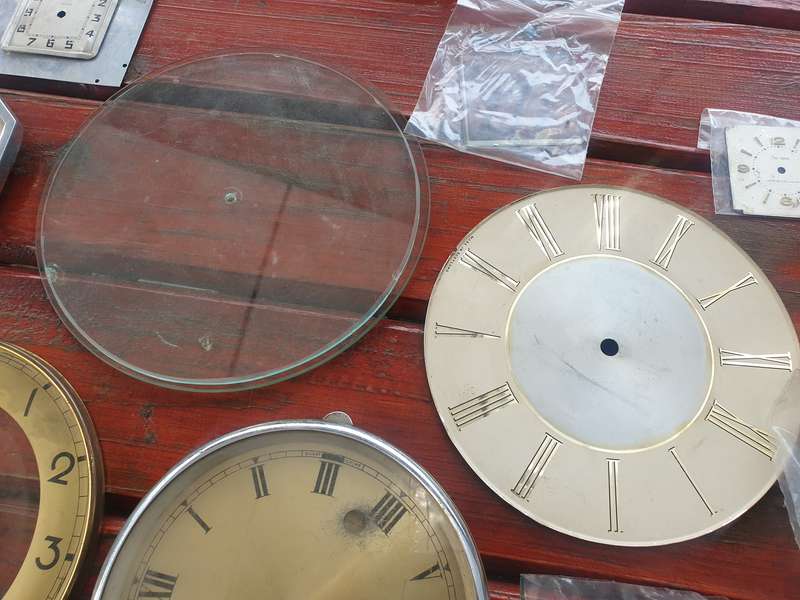 VINTAGE CLOCK SPARES LOT
