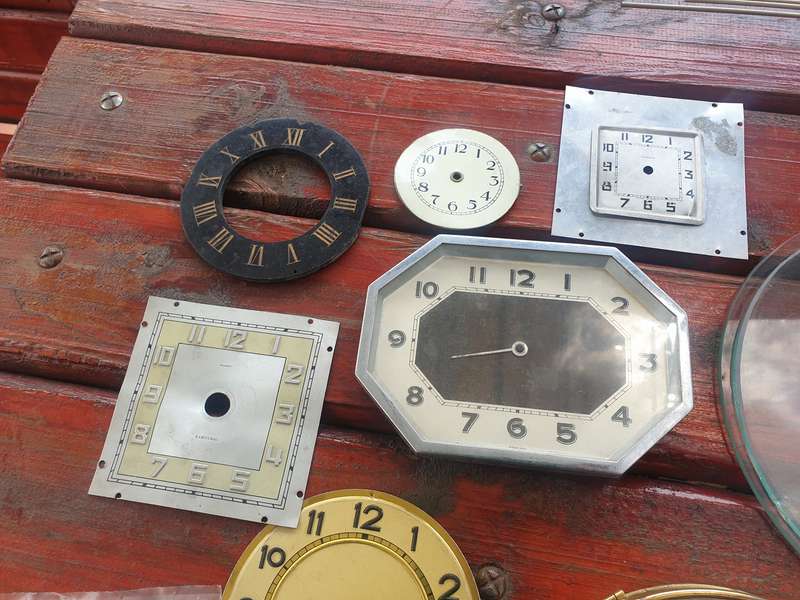 VINTAGE CLOCK SPARES LOT