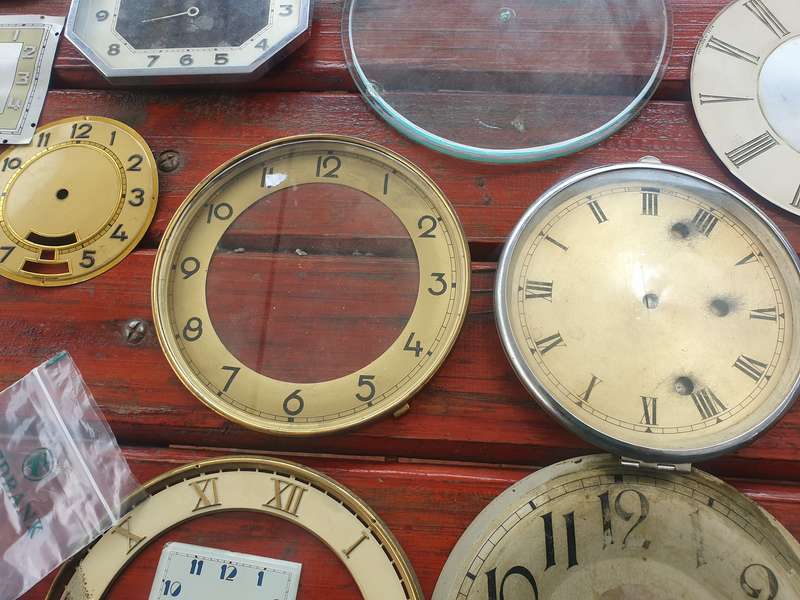 VINTAGE CLOCK SPARES LOT