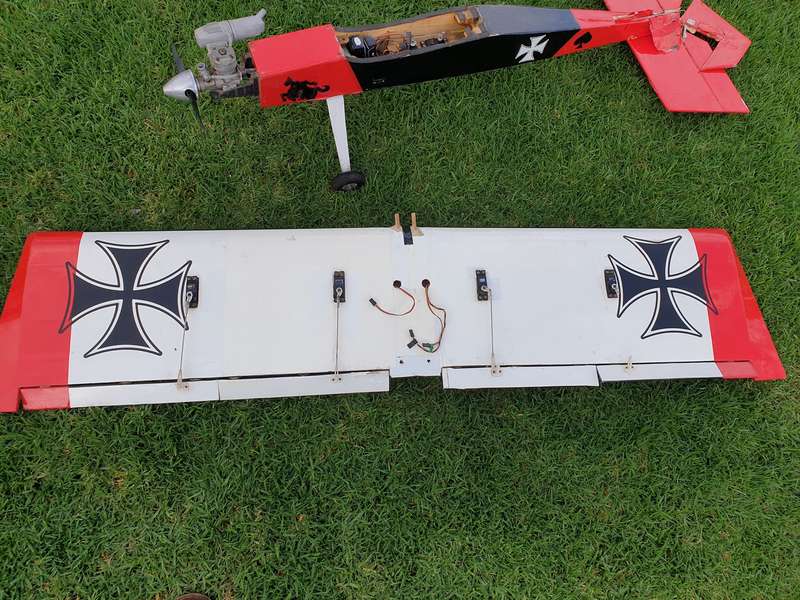 RED BARON RC AEROPLANE