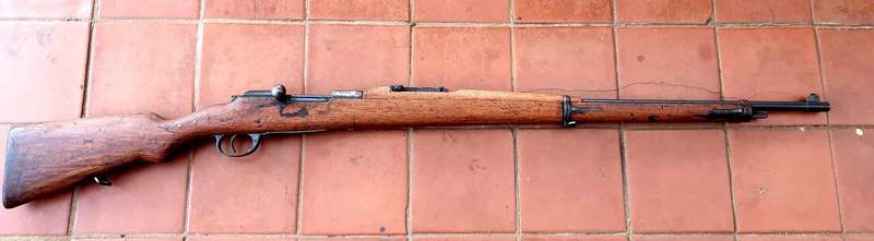WW1 1904 PORTUGUESE 6.5 MM BERLIN DEUTSCHLAND MAUSER NON- FUNCTIONAL DISPLAY