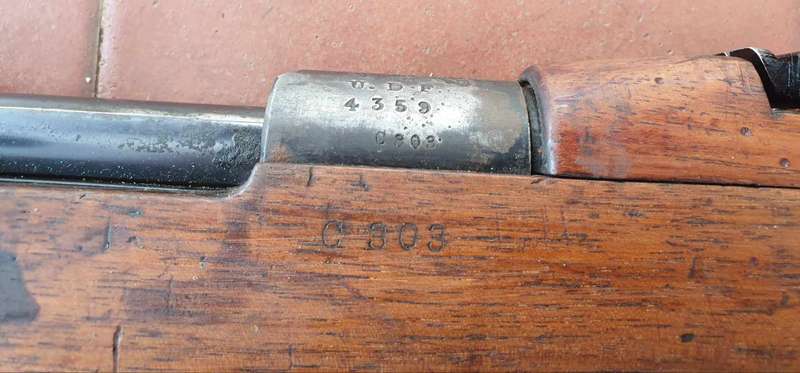 WW1 1904 PORTUGUESE 6.5 MM BERLIN DEUTSCHLAND MAUSER NON- FUNCTIONAL DISPLAY