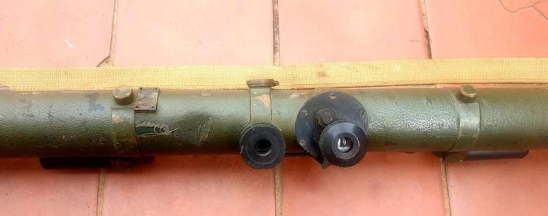 WW2 FRENCH/DUTCH PATENT RANGE FINDER, ALL LENSES INTACT
