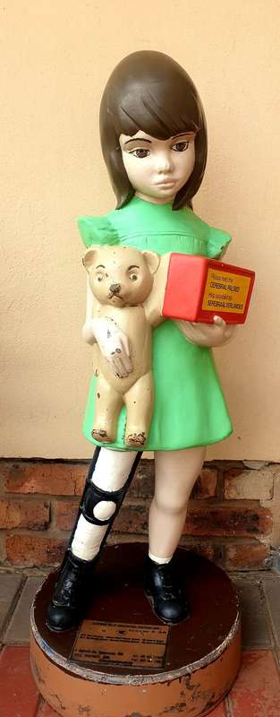 Suzy Cerebral Palsy Donation Doll 100 cm Tall