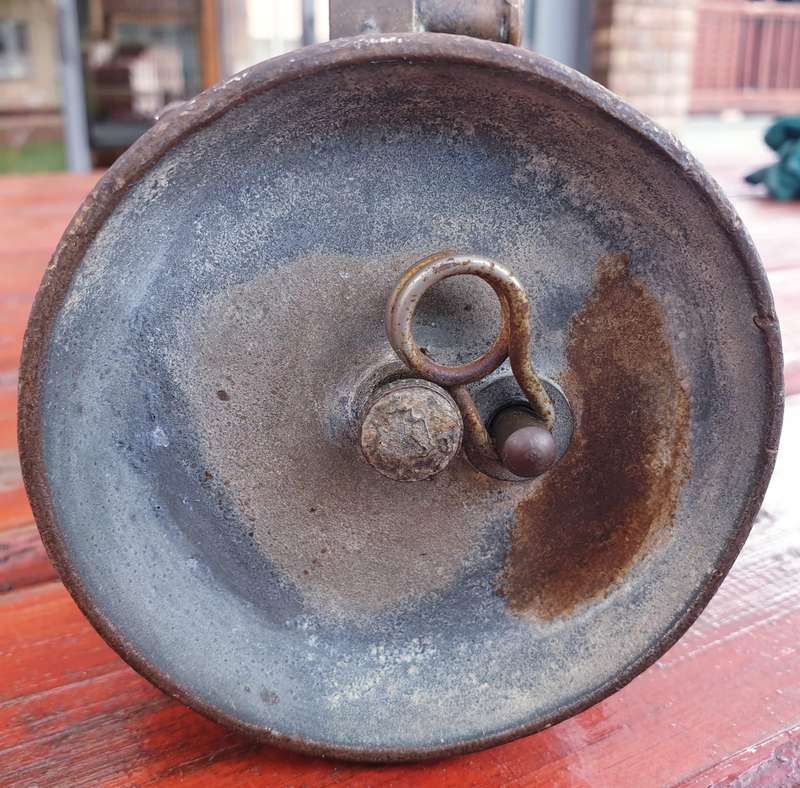 VINTAGE WOLF NO 7 MINING SAFETY LANTERN COMPLETE
