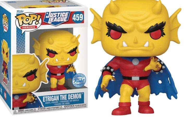 Funko Pop Justice League Etrigan the Demon (Minor shelf wear)