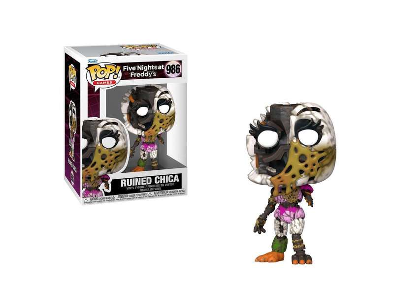 Funko Pop Five Nights at freddys ruined chica