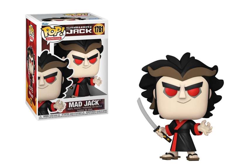 Funko Pop Samura Jack- Mad (Minor Shelf Wear)