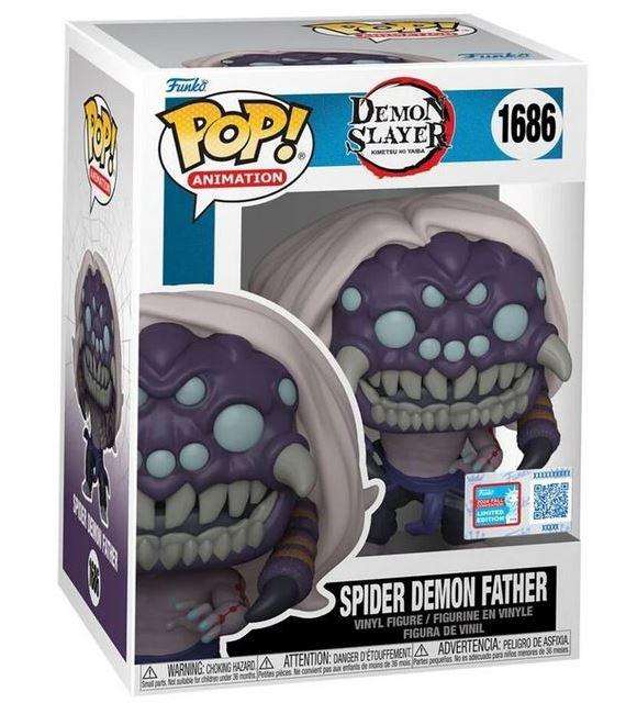 Funko Pop Demon Slayer Spider Demon father (Minor Shelf Wear)