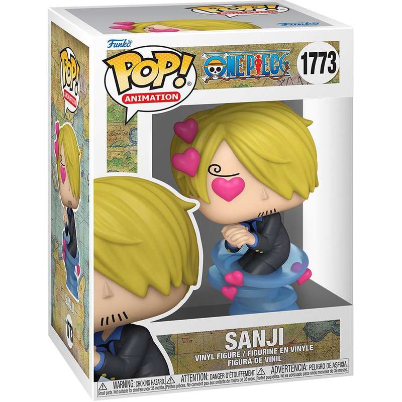 Funko Pop One Piece Sanji (minor shelf wear)