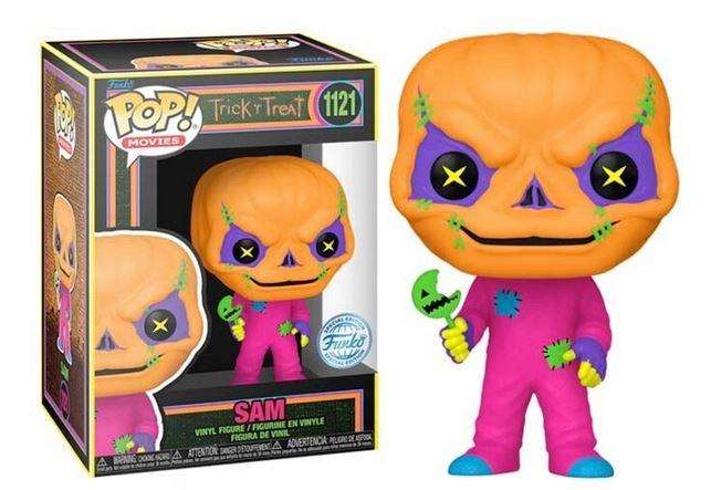 Funko Pop Trick or Treat Sam Blacklight (Minor Shelf Wear)