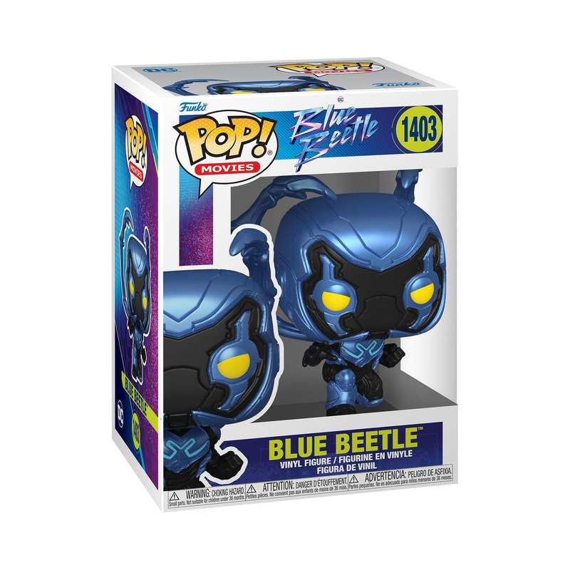 Funko Pop Blue Beetle  (Minor Shelf Wear)