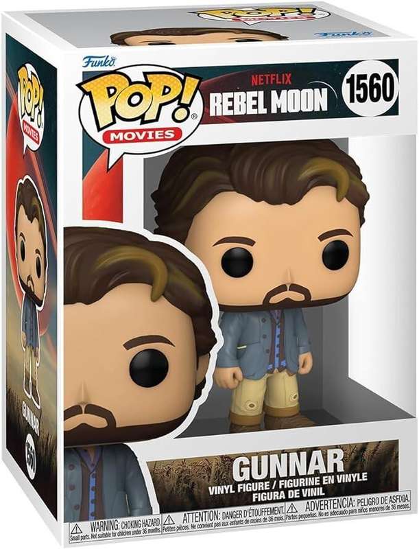 Funko Pop Rebel Moon Gunnar  (Minor Shelf Wear)