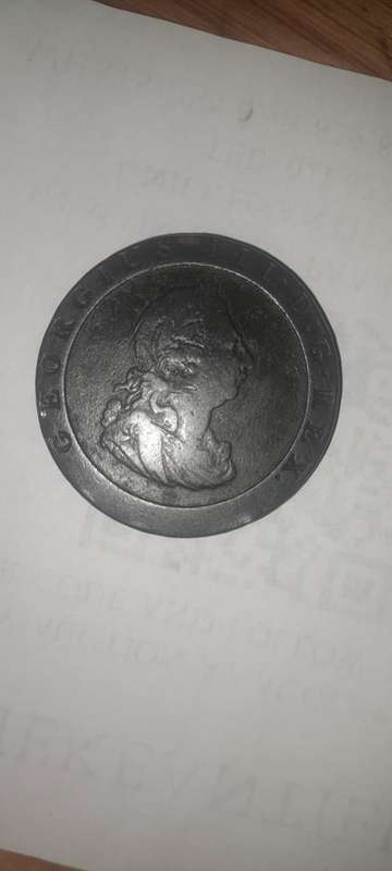 Cartwheel penny is from 1797