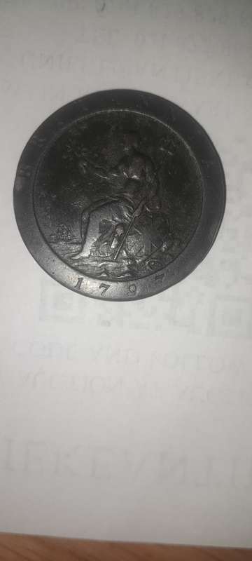 Cartwheel penny is from 1797
