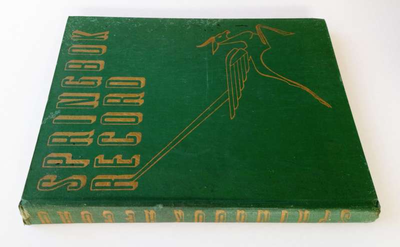 Springbok Record. Compiled and Edited by Harry Klein. South African Legion, 1946.