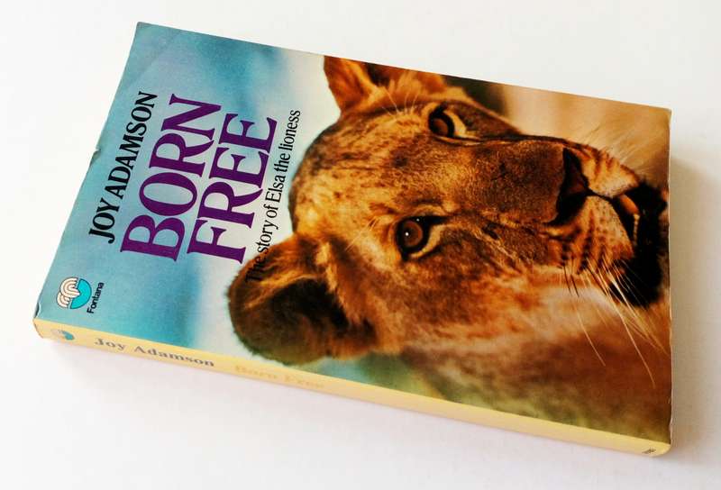 Born Free, The Story of Elsa the Lioness, by Joy Adamson.