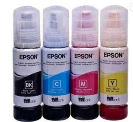Original Epson 103 ecotank ink set 130 ml black, 65 ml cyan, 65 ml magenta, 65 ml yellow value R1100