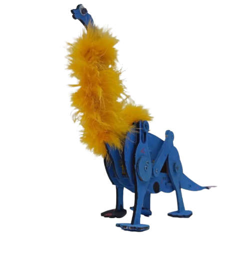 STEM Educational Toys - Brian The Wooden Mechanical Walking Brachiosaurus Kit