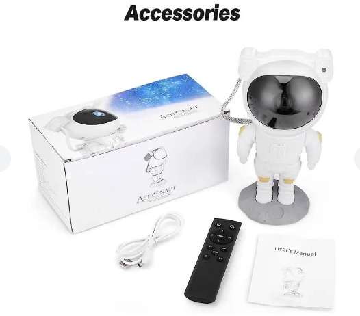 2 x Star Projector Galaxy Projector, Astronaut Light Projector. Get One Free. (READ DESCRIPTION)