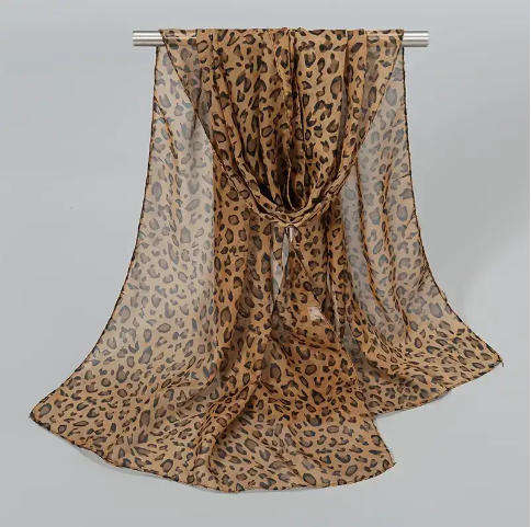 Bohemian Style Women'S Long Printed Scarf