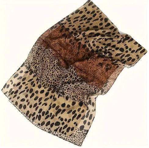 Bohemian Style Women'S Long Printed Scarf