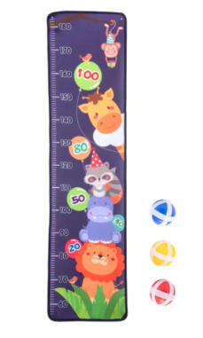 Height Ruler Sticky Ball Dart Board/ Education Toy