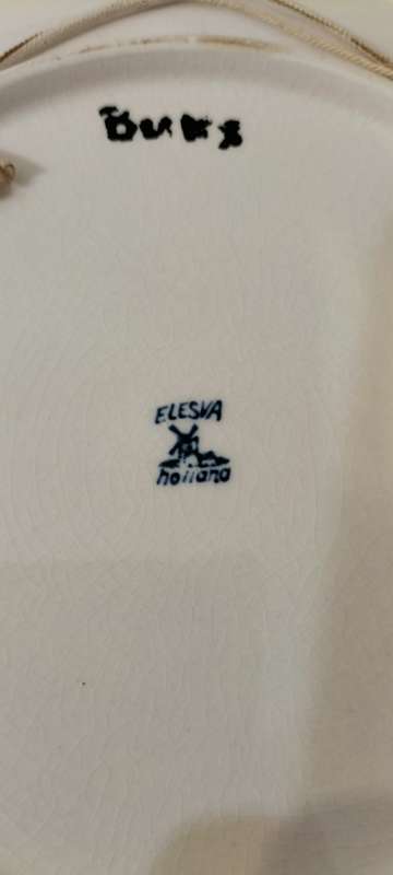 Stunning Eleswa Delft Decorative Plate (Nr6)