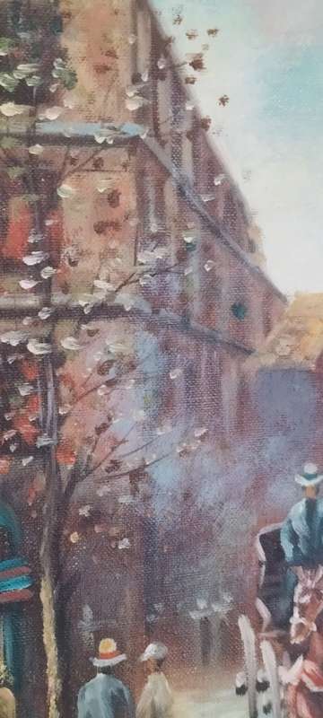 Magnificent French Artist J Gaston Oil On Canvas  - Value R16 000.