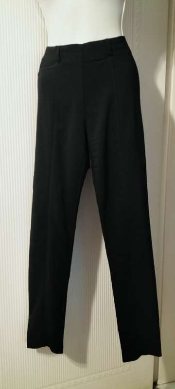Quality Ladies Formal Pants - Marien Hall - Size 10 - With Elastic And Belt (Nr 9)
