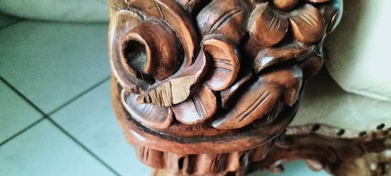 Magnificent French Baroque Style Ornately Hand Carved Solid Rose Wood Lounge Set - COLLECTION ONLY