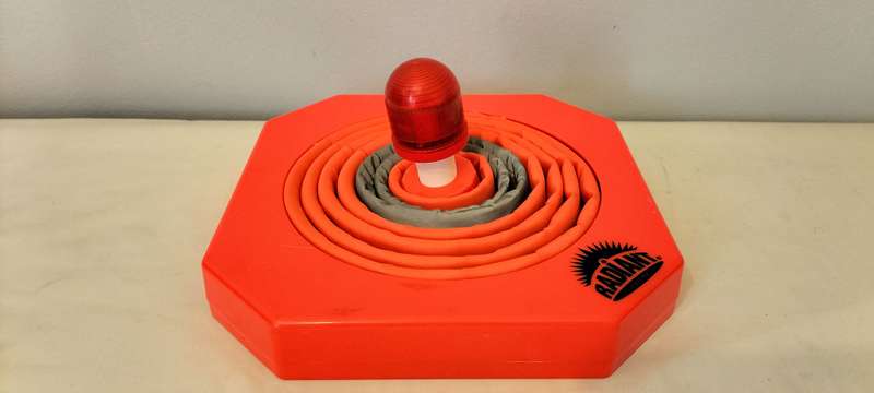 A Quality Radiant Lighting Fold Up Extendable Emergency Triangle with Working Light