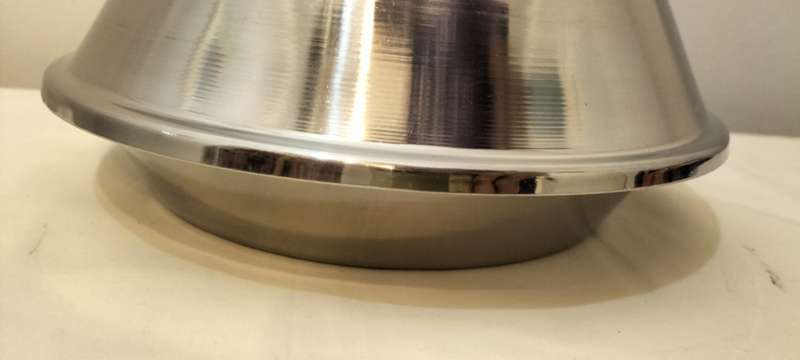 Superb Stainless Steel Lidded Dish/serving Dish (Nr2)