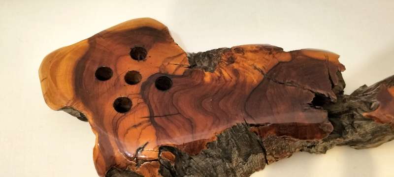 A Superb Vintage Wood Pen Holder