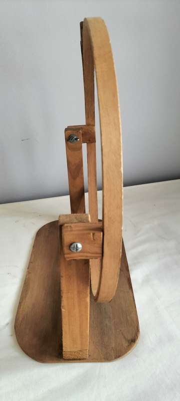 Vintage Large Good Condition Embroidery Hoop Stand